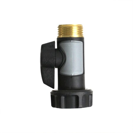 Thrifco Plumbing Metal Coupling with Shut-off, 56738 8429972